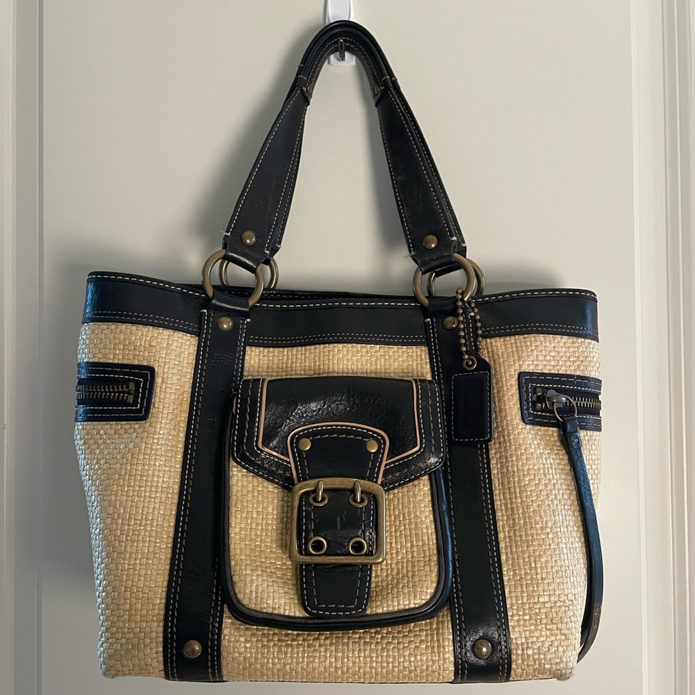 Woven Legacy Coach Bag
